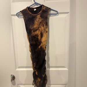 Tie-Dye Sleeveless Dress